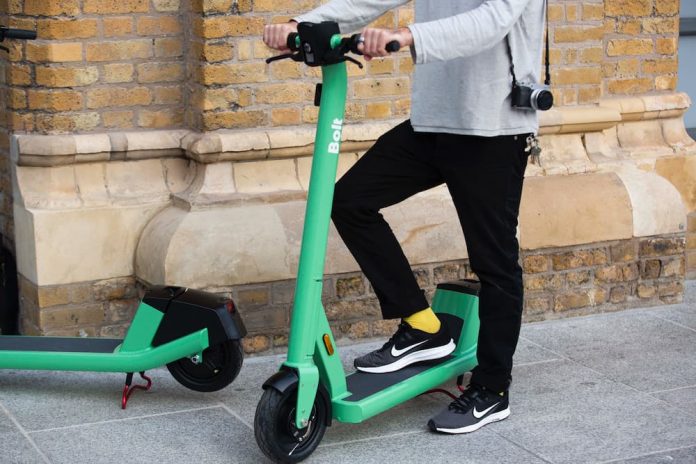 bolt electric scooter in ireland