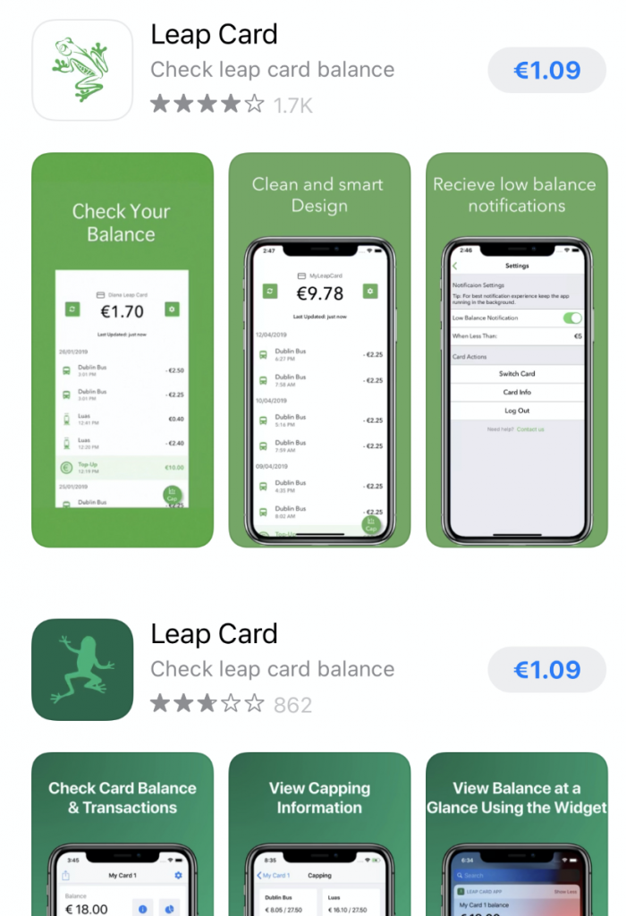 apps you don't need to but for leap card