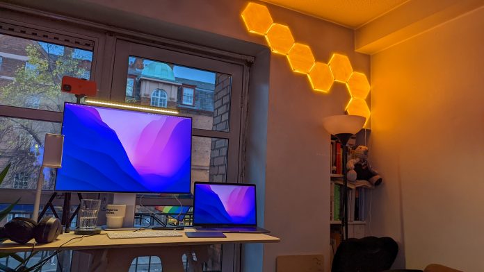 A warm atmosphere set by the Nanoleaf Elements