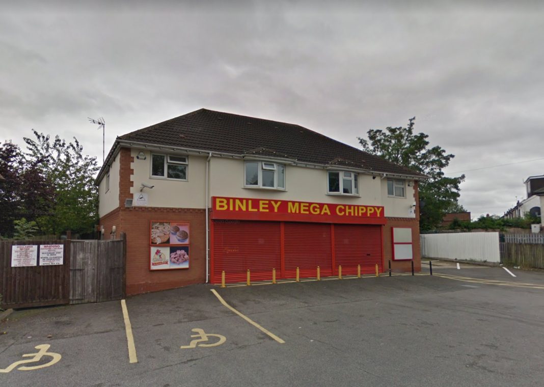 binley mega chippy not in ireland